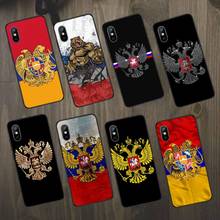 Armenia Albania Russia flag Emblem Phone Case for iPhone 11 12 mini pro XS MAX 8 7 6 6S Plus X 5S SE 2020 XR 2024 - buy cheap