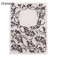 Chzimade Leaf Plastic Embossing Folders Templates For Diy Scrapbooking Photo Album Paper Card Making Crafts 2024 - buy cheap