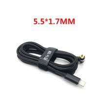 5A PD Fast Charging Cable Type-c to DC Adapter 2.5x0.7/5.5x2.1/5.5x2.5 for Dell Q81F 2024 - buy cheap