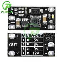 1.5a multi-função mini impulso módulo passo acima conversor placa 5v 8v 9v 12v led indicador de tensão diy módulo 3.7v bateria de lítio 2024 - compre barato