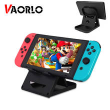 Suporte dobrável para console nintendo switch, ajustável, em abs, dobrável, para todos os smartphones 2024 - compre barato