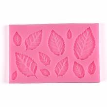 Cute Tree Leaf Shape Fondant Cake Silicone Mold DIY Kitchen Making Candy Biscuits Molds Chocolate Cake Mould Tools 2024 - buy cheap