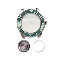 40MM Stainless Steel Watch Case Back Cover Sapphire Glass Bezel for ETA 2836 MIYOTA 8215 821A Mingzhu 2813 3804 2836 Movement 2024 - buy cheap
