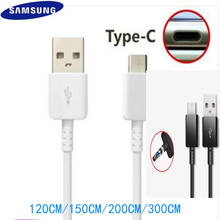 Cabo de dados e carregamento rápido de 100cm/150cm, original, USB 3.1 tipo-C, para Samsung Galaxy A80 A70 A60 A50 A40 A30 S8 S9 Plus S10e Note 8 9 2024 - compre barato