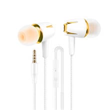 Com fio fone de ouvido e18 ajustável volume pausa/play para huawei xiaomi honor 3.5mm fones fio fone ouvido para smartphone 2024 - compre barato