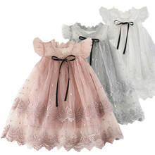 New Summer Baby Girl Party Dress Girl's Birthday Dress Children Kids Cotton Lace Dress Girls Tutu Children Costume 2 to 6 Years 2024 - buy cheap