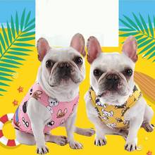 Summer Pet Clothes Fat Dog Outdoor Cooling Vest Shirt Clothes For French Bulldog Pug Dogs Vest Clothing For Dogs Cooling Costume 2024 - buy cheap