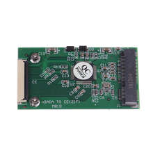 Мини Msata Pci-E 1,8 дюйма Ssd до 40 Pin Zif Ce кабель адаптер конвертер карта 2024 - купить недорого