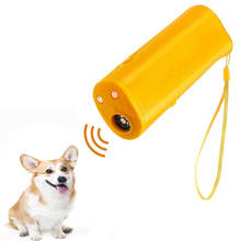 Усиленное тренировочное оборудование для собак ультразвуковой отпугиватель 3 в 1 устройство управления для собак антилай стоп инструменты для коры 2024 - купить недорого