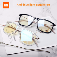 Оригинальные очки Xiaomi Mijia с защитой от синего излучения для мужчин и женщин, ультралегкие очки с защитой от УФ-лучей для игр, компьютера, телефона, защита глаз 2024 - купить недорого