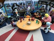 Фигурка One Piece Аниме Seven WARLORD of the Sea стол для конференций и экшн-фигурки участников игрушки 6-10 см 2024 - купить недорого