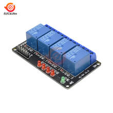 5v 4-channel relé módulo 4ch placa de relé com photocoupler para arduino para raspberry pi vermelho interruptor de relé de luz verde 2024 - compre barato