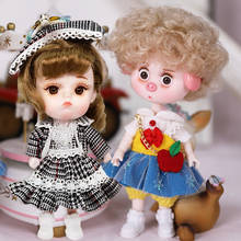 Dream Fairy 1/12 BJD DODO Doll Vintage and Perky style 14cm mini doll 26 joint body Cute children gift toy ob11 2024 - buy cheap