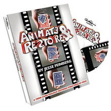 ANIMATE RESTORE (Gimmick and DVD) Card Magic Tricks Illusions Close up Magic Props Magician Torn Deck Restore 2024 - buy cheap