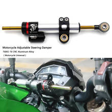 Universal Motorcycle Adjustable Damper Steering Stabilizer For Yamaha MT10 MT 10 MT-10 MT07 MT 07 MT 07 MT09 MT 09 MT-09 2024 - buy cheap