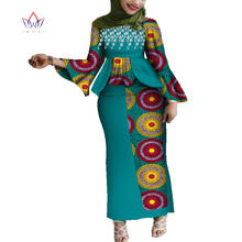 Plus Size Fashion African Sets for Women Dashik Private Custom Traditional African Clothing Sexy African Skirt Set WY4217 2024 - buy cheap