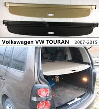For Rear Trunk Cargo Cover Security Shield For Volkswagen VW TOURAN 2006-2015 High Qualit Auto Accessories Black Beige Grey 2024 - buy cheap