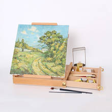 Wooden Easel for The Artist Painting Stand Sketch Wedding Easel Table Box Oil Paints Laptop Art Supplies For Painting Art Goods 2024 - buy cheap