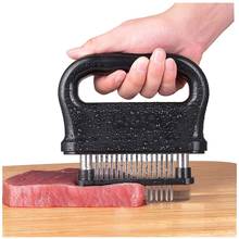 48-pin Meat Tenderizer With Handle Tender Meat Needle Steak Kitchen Tool Accessories Barbecue Stainless Steel Fish Chicken 2024 - buy cheap