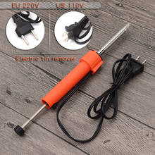 New arrive 220V/110V 30W  Electric solder iron Vacuum Solder Sucker Welding Desoldering Pump Iron Gun Color Random EU/US PLUG 2024 - buy cheap