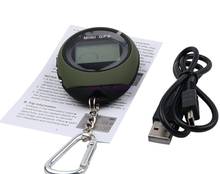 by DHL or Fedex 20pcs PG03 Handheld Mini GPS Navigation with Keychain USB Rechargeable For Outdoor Sport Travel, Retail 2024 - buy cheap