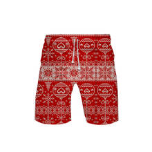 Pantalones cortos de Hip Hop para hombre, ropa de playa, de secado rápido, 3D, para Navidad 2024 - compra barato