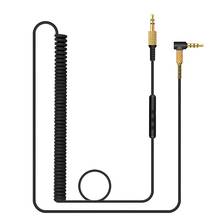 Cable de repuesto para auriculares con micrófono y Control remoto de volumen, para Monitor marshall Major II 2024 - compra barato