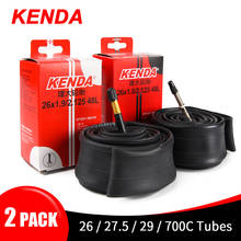 2PCS Kenda Bike Inner Tube For Mountain Road Bike Tyre Butyl Rubber Bicycle Tube Tire 26/27.5/29/700c Presta Schrader Valve Tube 2024 - buy cheap