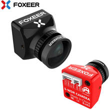Foxeer-câmera de segurança micropredator 4, full cased, m12/4ms, latência, super wdr 1000tvl, cmos, lente de 1.7mm com osd, para drone fpv rc 2024 - compre barato