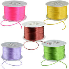 Round Nylon Thread for Braiding Beading Necklaces Earrings Jewelry Making 1mm; 100yards/roll 2024 - buy cheap