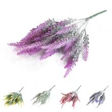 Artificial Flower Simulation Home Decor Ornament Beautiful Fake Lavender for Wedding Stage Party Office Desktop Garden Balcony  2024 - buy cheap