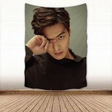 Hermoso tapiz Kpop Lee Min Ho para colgar en la pared, tela de arte para decoración del hogar, almohadilla para dormir, alfombras de pared, decoración del dormitorio 2024 - compra barato