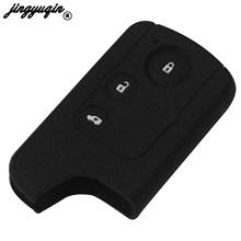 jingyuqin 3 Button Silicone Car Key FOB fit for HONDA Series Keyless Remote Case Cover Shell Protect 2024 - buy cheap