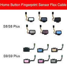 Home Button Flex Cable Ribbon For Samsung Galaxy S8 S9 Plus Back Return Key Botton Fingerprint Touch Replacement Repair Parts 2024 - buy cheap