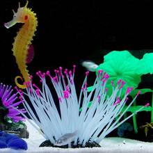 Decoración de Coral Artificial brillante para Acuario, 5 colores, simulación de anémona de mar, ornamento, planta de decoración de fondo 2024 - compra barato