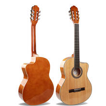 39 Inch Classical Guitar 6 String Picea Asperata Nylon String Guitar High Quality Light Beginner Musical Instrument Gift AGT263 2024 - buy cheap