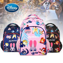 Disney Zootopia Children's Schoolbag 6-12 Year Old Boys Girls Breathable Backpack Large Capacity Cartoon Judy Nick School Bag 2024 - buy cheap
