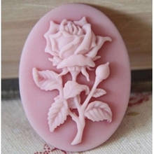 Cake Baking Mold 3D Mini Rose Flower Silicone Soap Mold DIY Aroma Candle Decorating Tools Sweet Candy Chocolate Mould 2024 - купить недорого