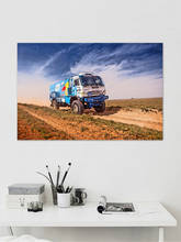 truck sport Desert Rally race Vehicle posters on the wall picture home living room decoration for bedroom 2024 - buy cheap