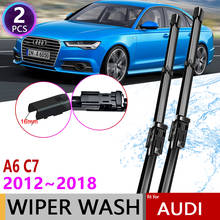 Car Wiper Blades Windscreen for Audi A6 C7 2012~2018 4G Front Windshield Wipers Car Accessories 2013 2014 2015 2016 2017 2024 - buy cheap