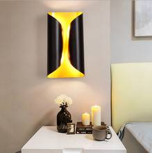 Lâmpada de led com curvador, moderno, minimalista, para sala de estar, parede, iluminação comercial, para hotel, corredores, lâmpadas de cabeceira, personalidade criativa 2024 - compre barato