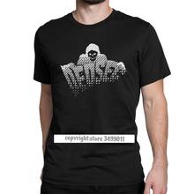 Camiseta dedsec, camiseta de algodão puro masculina, camiseta casual de pescoço, relógio para cães, jogos, camisetas para adultos 2024 - compre barato