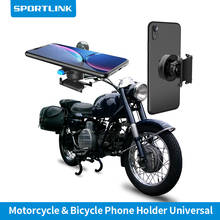 Suporte universal de celular para motocicleta e bicicleta, presilha para montagem no guidão e levar celular, gps na bike ou moto, compatível com samsung 2024 - compre barato