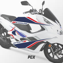Pegatina frontal para motocicleta, película decorativa modificada, impermeable, reflectante, para Honda PCX pcx 125 pcx 150 2024 - compra barato