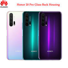 Cubierta de vidrio trasero para Huawei Honor 20 Pro, piezas de reparación de Panel trasero, cubierta de batería 2024 - compra barato