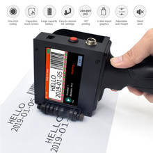 Handheld Portable Printer Mini Inkjet Label Print Machine Touch Screen 300-600DPI Intelligent USB QR Code Inkjet Label Printer 2024 - buy cheap