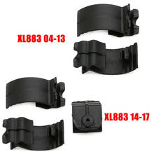 Side Cover Clips For Harley Sportster XL883 2004 - 2013 48 72 Left Side Battery Cover Clips Mount Clamp XL 883 2014 - 2017 2016 2024 - купить недорого