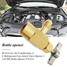 Air Conditioning Refrigerant Bottle Opener European American Products Dedicated 1/2ACME TT1214 R134A Bottle Opener 2024 - buy cheap