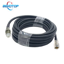 Fme conector macho para fme fêmea, conector rg58, rabo de porco, adaptador de rf, cabo de extensão coaxial rf 50 ohm 2024 - compre barato