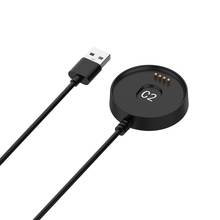 USB зарядный док-кабель, Bluetooth Смарт-часы, зарядный кабель, Мощное магнитное всасывание, зарядная док-станция для TicWatch C2 для TicWatch Pro 2024 - купить недорого